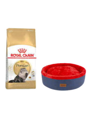 Royal Canin Persian Yetişkin Kuru Kedi Maması 2 Kg,Lacivert Mia Donut Yatak