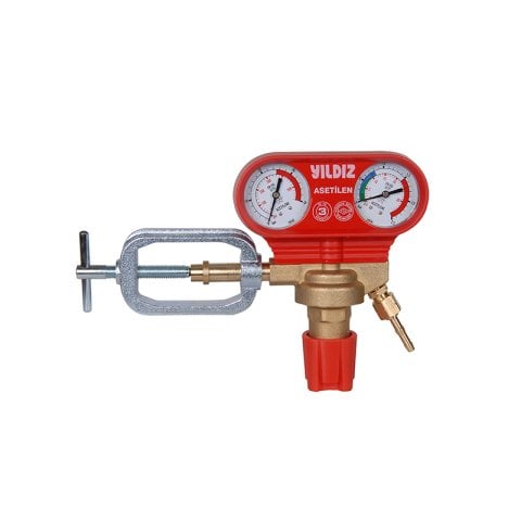 Yıldız 5312S Basınç Düşürücü Asetilen (Kelepçeli)