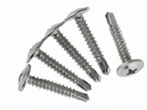 Akdeniz Rysb Pul Baş Matkap Uçlu Vida 4,8X19 Çinko 1000 Adet