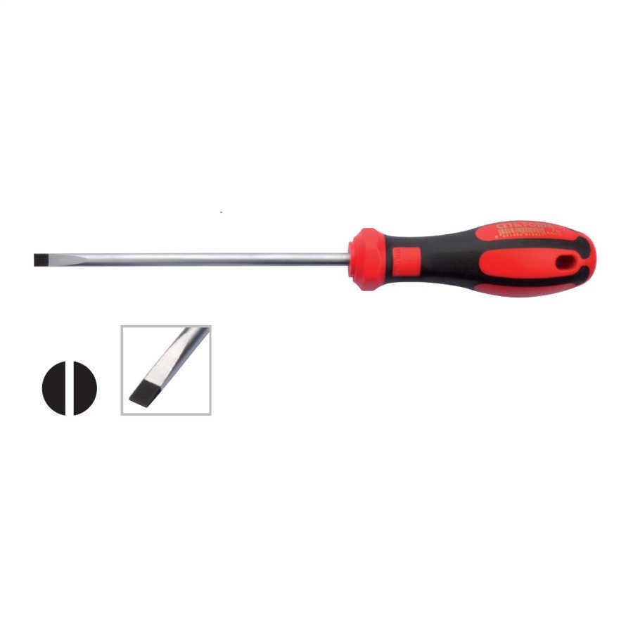 Ceta Form F10-055-200 C-Plus Düz Uçlu Tornavida (Kabin Tipi) 5.5X200mm