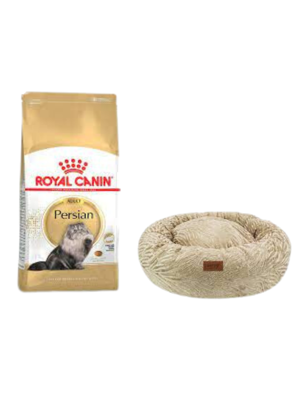Royal Canin Persian Yetişkin Kuru Kedi Maması 2 Kg,Kahve Luxe Donut Yatak