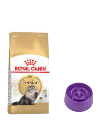 Royal Canin Persian Yetişkin Kuru Kedi Maması 2 Kg,Yavaş Yeme Mama Kabı 775 Ml.