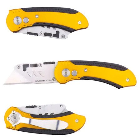 Ceta Form J47SPQ Katlanır Maket Bıçağı (Trapez Bıçaklı)