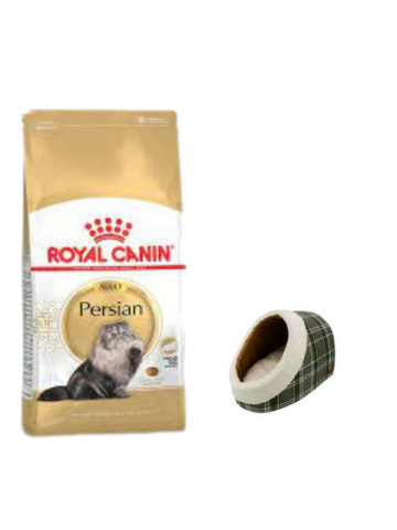 Royal Canin Persian Yetişkin Kuru Kedi Maması 2 Kg,Mia Alaska Ekose Yeşil Yatak