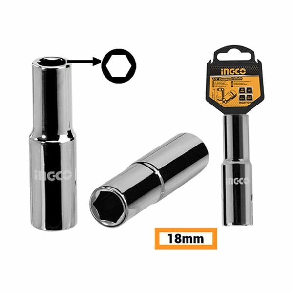 İngco ING-HHAST12183L Endüstriyel 1/2'' Uzun Lokma 18mm''