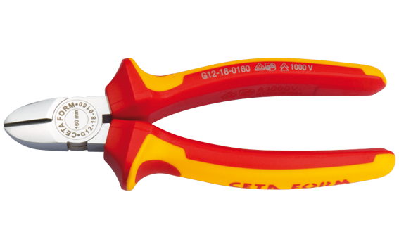 Ceta Form G12-18-0140 Vde 1000V Izoleli Yan Keski 140 mm - 5-1/2''