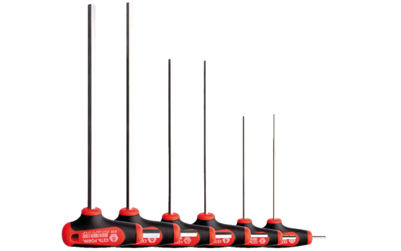 Ceta Form K99-10-06 6 Parça T Saplı Allen Anahtar Takımı