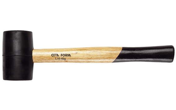 Ceta Form L16 - 40 Ağaç Saplı Plastik Tokmak 40 mm