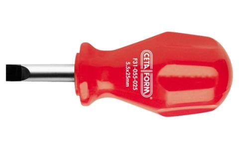 Ceta Form 4100/TP65M Torex Topaç Düz Uçlu Tornavida 6,5x25 mm