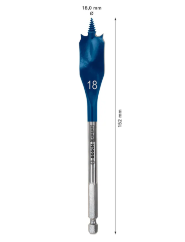 Bosch Expert Self Cut Speed Yaprak Delme Ucu 18 X 152 Mm - 2608900317