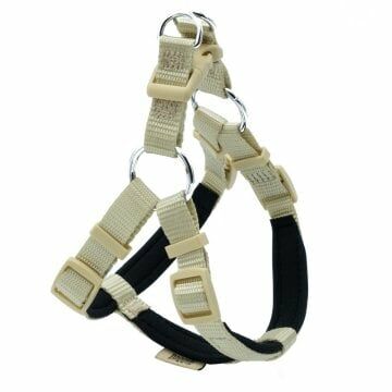 Doggie Konfor Dokuma Ronin Göğüs Tasması Haki 1,5X35-40Cm