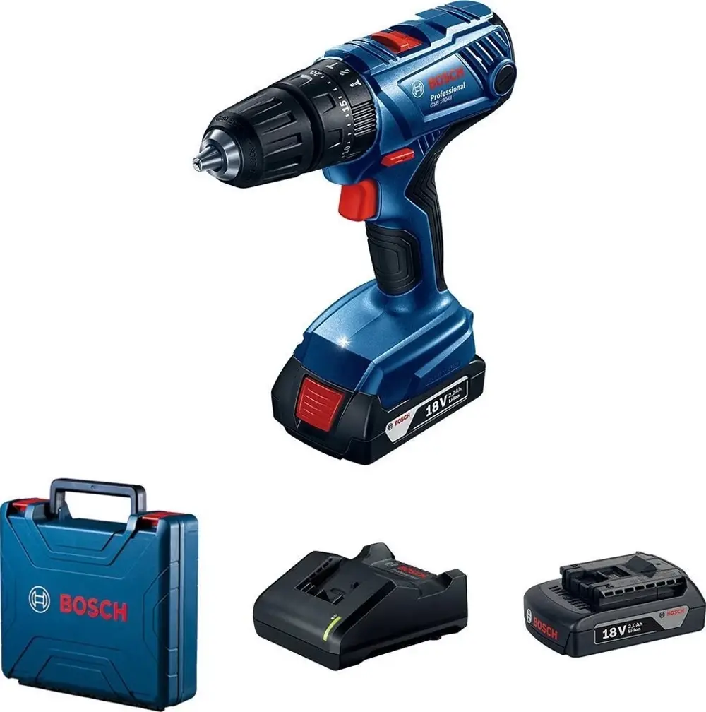 GSB 183-LI Akülü Darb.Delme Vid. 2x2.0Ah