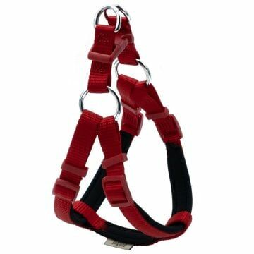 Doggie Konfor Dokuma Ronin Göğüs Tasması Kırmızı 1,5X40-45Cm