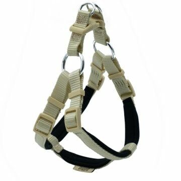 Doggie Konfor Dokuma Ronin Göğüs Tasması Haki 1,5X40-45Cm