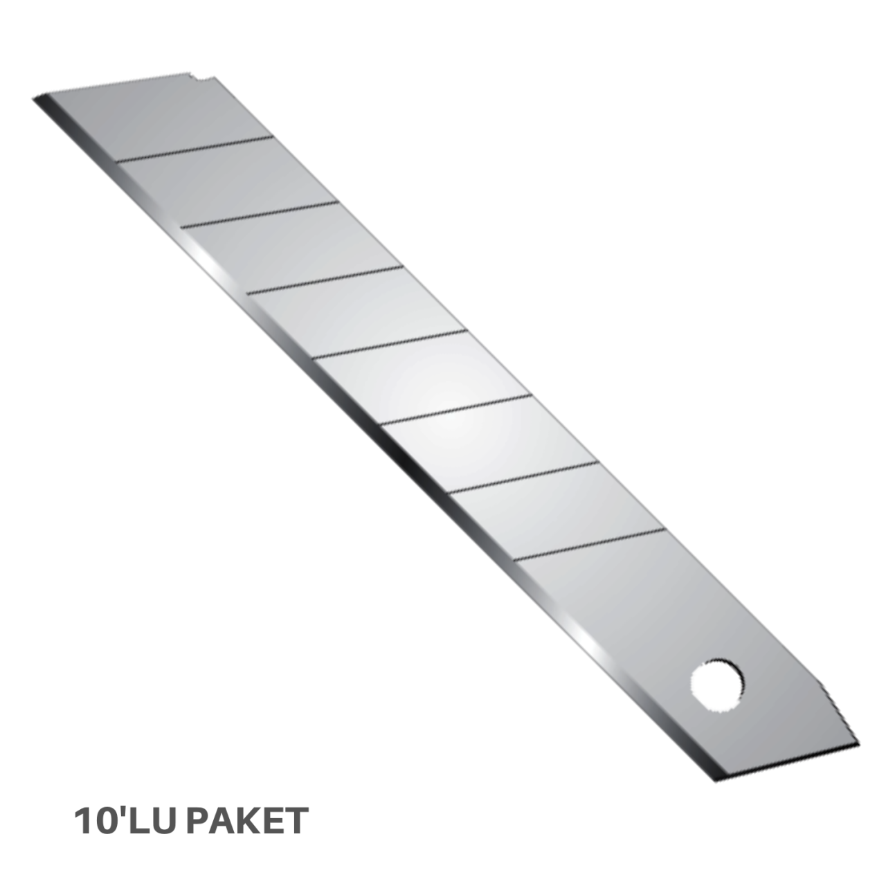 Ceta Form J46-R 9 mm Maket Bıçağı Yedeği - 10’lu