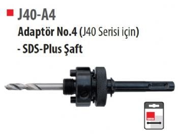 Ceta Form J40-A4 Panç Adaptörü Sds-Plus Şaft (J40 Serisi İçin)