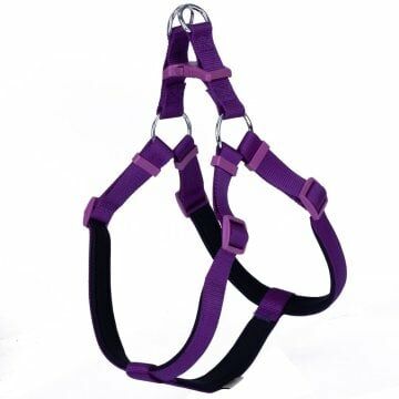 Doggie Konfor Dokuma Ronin Göğüs Tasması Mor 2,5X65-75Cm