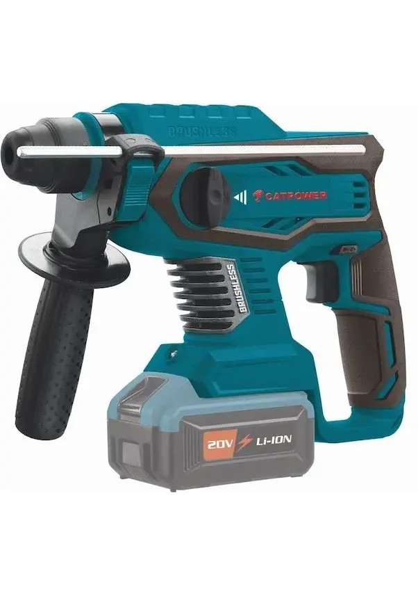 Catpower 4125 Akülü Kömürsüz Kırıcı Delici(Solo)+Catpower 4198 Akü+4199 Şarj