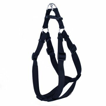 Doggie Konfor Dokuma Ronin Göğüs Tasması Siyah 3X75-85Cm