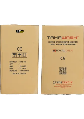 Tahawash 100 Litre Köpük ve Sıvı Püskürtme Tankı - TTKS 100