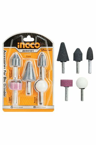 İngco Gravür Taşlama Seti 5Li Takım - AKB0502