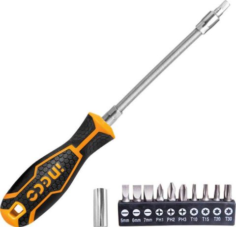 İngco Tornavida Spiralli 12Li Set -Aksdfl1208