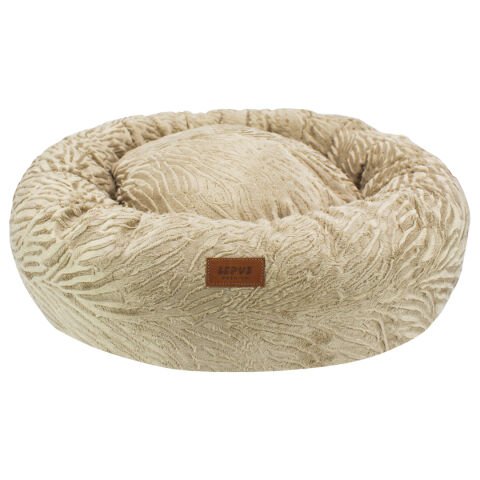 Lepus Luxe Donut Kedi / Köpek Yatakları Kahverengi