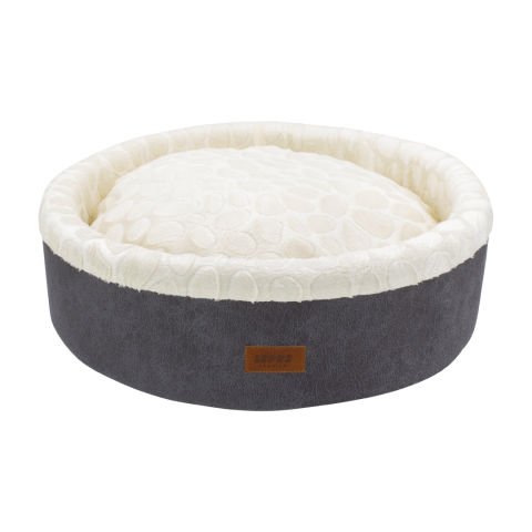 Lepus Mia Donut Kedi / Köpek Yatakları Gri 50x50x17 cm