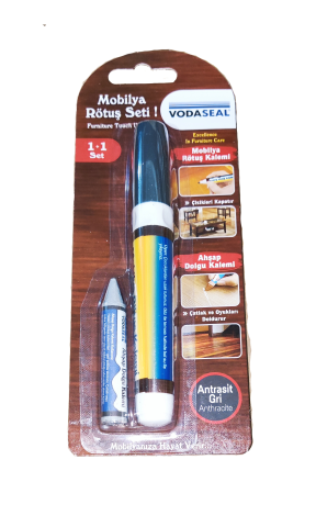 Vodasel Mobilya Rötuş Seti-Antrasit-Gri