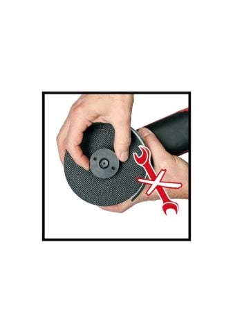 Einhell TE-AG 125/1010 CE Q Avuç Taşlama 1010W - Anahtarsız Özel Flanş Kilitleme - 4430890