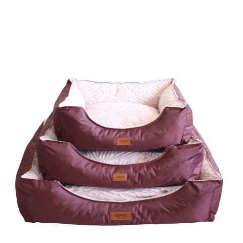 Lepus Four Season 3 Lü Set Kedi / Köpek Yatakları Bordo