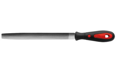 Ceta Form J56-310H Yarım Yuvarlak İnce Eğe 10''(Ergonomik Saplı)