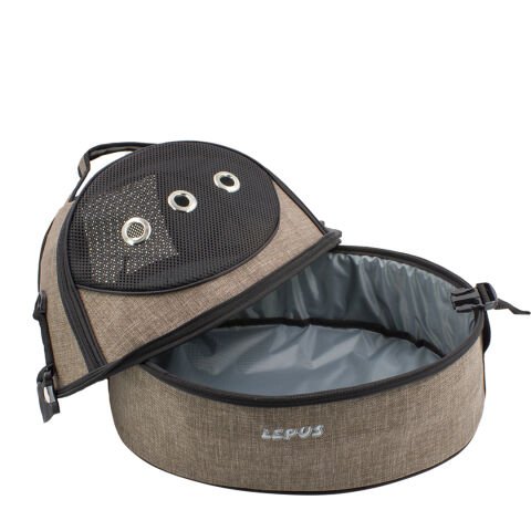 Lepus Üç Fonksiyonlu Ufo Bag Omuz Çantaları Kahverengi