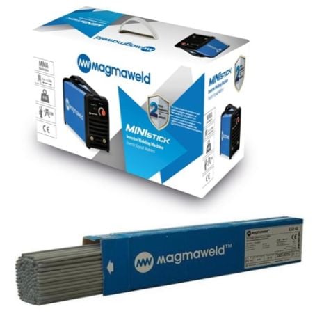 Magmaweld Ministick 140 Amper Kaynak Makinesi, Bazik Elektrod Esb 48 3,25*350mm