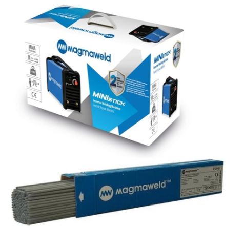 Magmaweld Ministick 140 Amper Kaynak Makinesi, Bazik Elektrod Esb 48 3,25*350mm