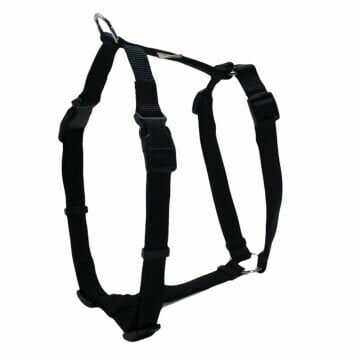 Doggie Ayarlı  Dokuma Göğüs Tasması Siyah 2X55-70Cm