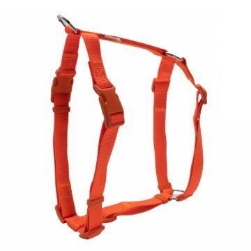 Doggie Ayarlı  Dokuma Göğüs Tasması Turuncu 2X55-70Cm