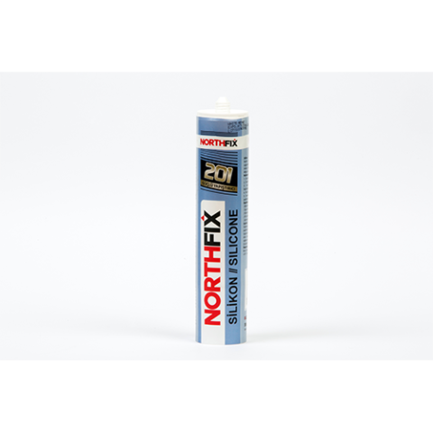 Northfix 201 Genel Amaçlı Silikon Beyaz 280 gr