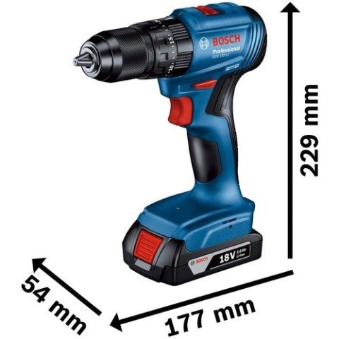 Bosch GSB 185-LI Akülü Darbeli Delme Vidalama 2AH