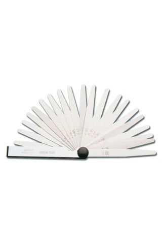 Ceta Form P54-20S Filler Çakısı (Metrik - 20 Yaprak) (0,05 - 1,0 Mm)