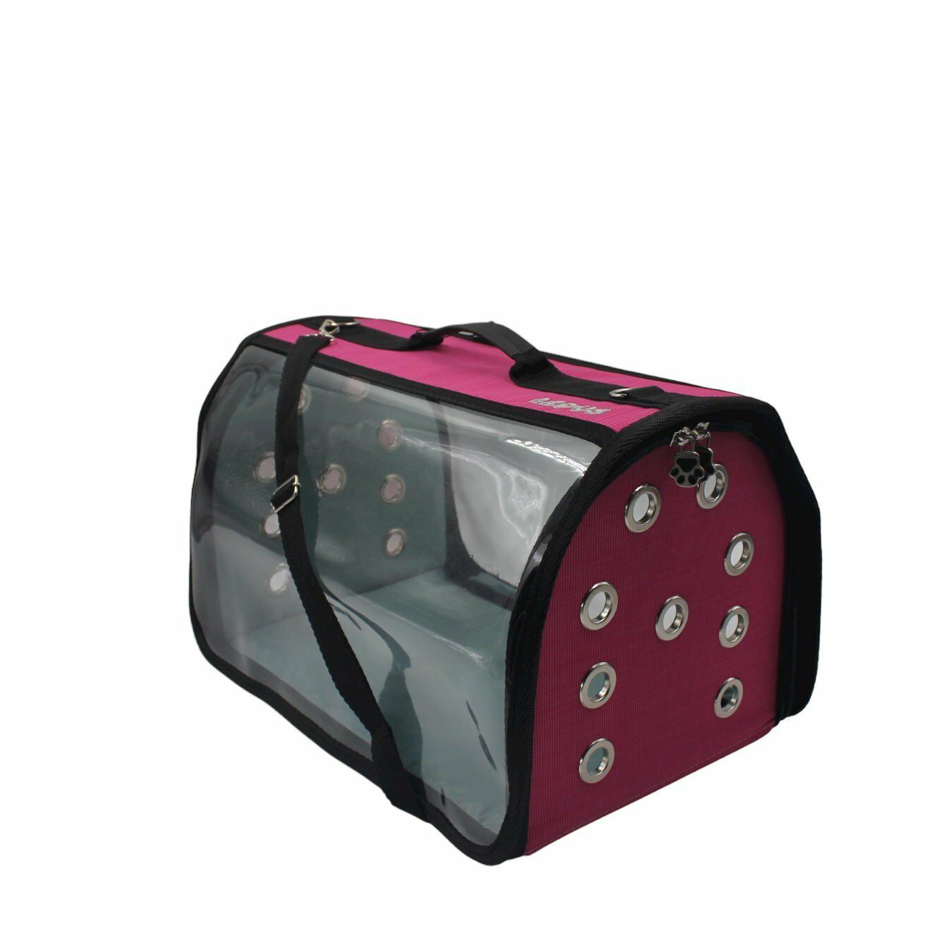 Lepus Şeffaf Fly Bag Çanta Pembe 25x40x25 cm