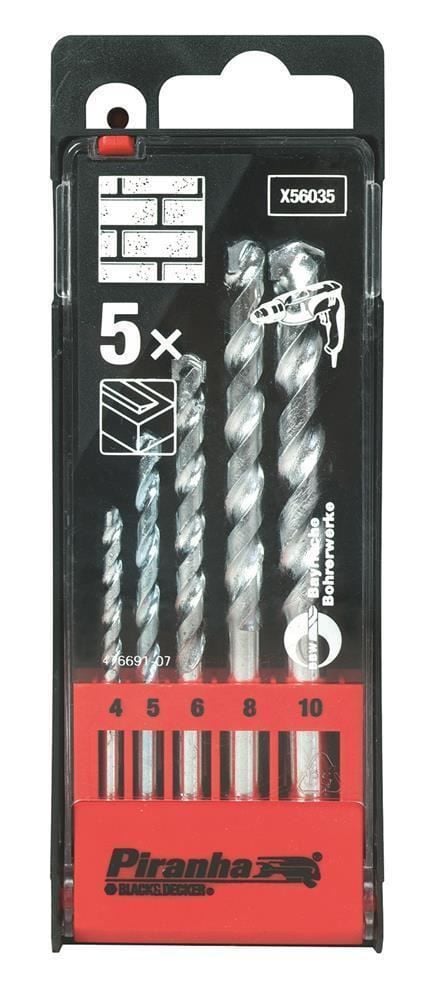 Black&Decker  5 Parça Beton Matkap Ucu Seti