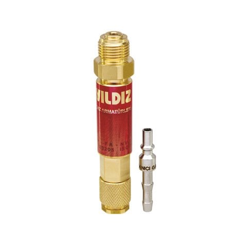 Yıldız 1130-QT Tersane Alev Emniyet Valfi (Quick Coupling Bağlantılı)