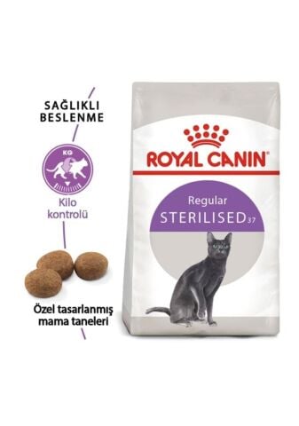 Royal Canin Sterilised 37 Kısırlaştırılmış Yetişkin Kedi Maması 15 KG(Kopya)