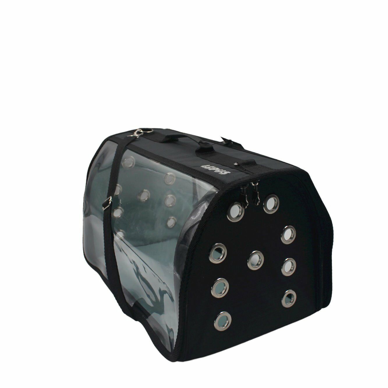 Lepus Şeffaf Fly Bag Çanta Siyah 25x40x25 cm