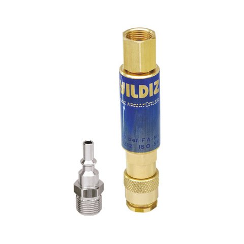 Yıldız 1030-Q Basınç Düşürücü Alev Emniyet Valfi (Quick Coupling Bağlantılı)