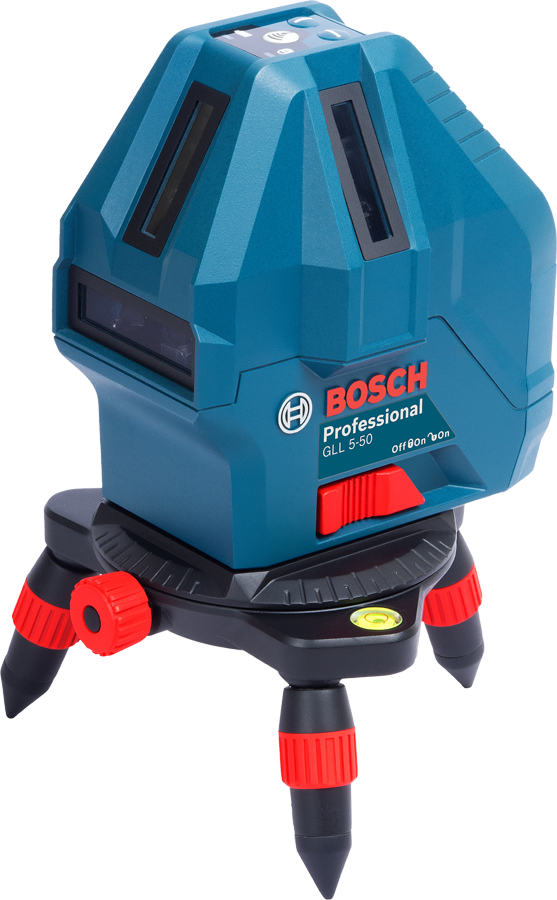 Bosch GLL 5-50 X Profesyonel Çapraz Çizgili Noktasal Hizalama Lazeri