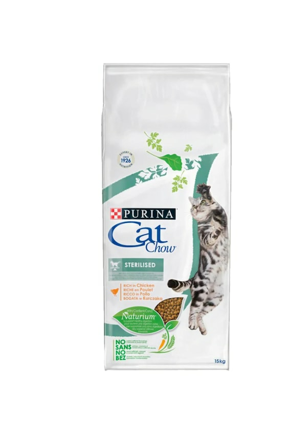 Purina Cat Chow Sterilised Kısırlaştırılmış Yetişkin Kedi Maması 15 KG