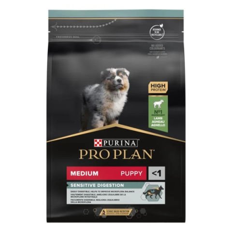Purina Pro Plan Medium Puppy Kuzu Etli Yavru Köpek Maması 3 KG
