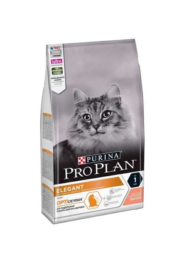 Pro Plan Derma Plus Somonlu Tüy Yumağı Önleyici Yetişkin Kedi Maması 1.5 KG